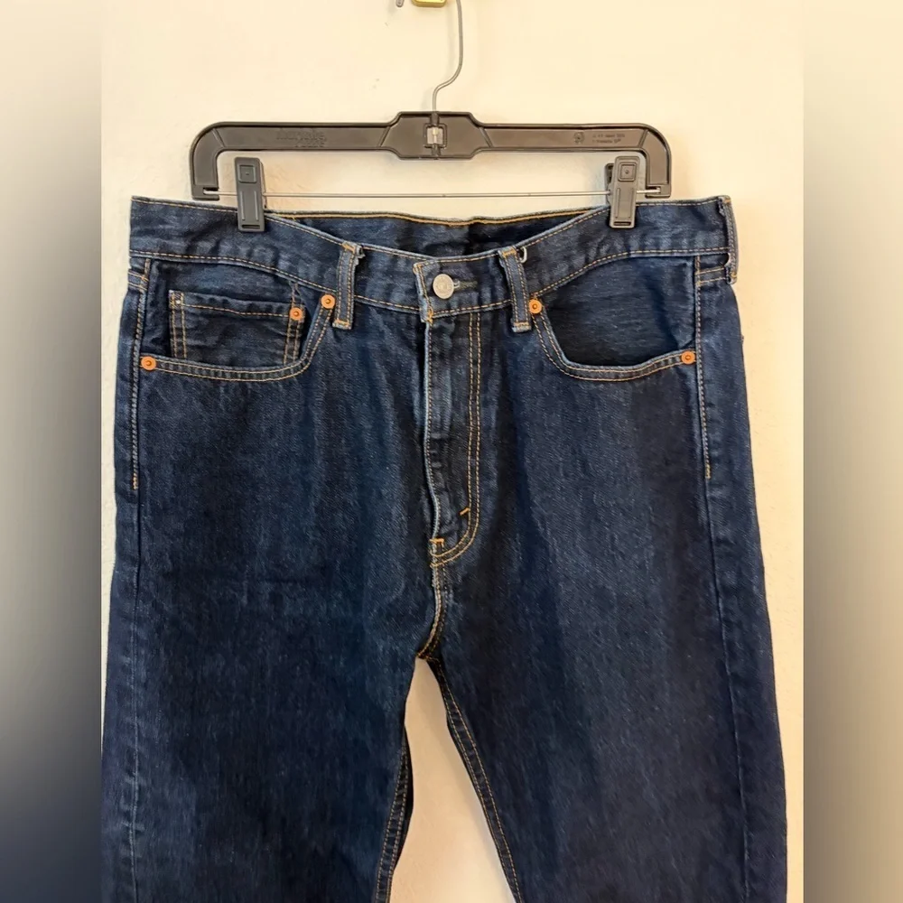 Levi's 505 SZ 36X30 Dark Blue Men's Jeans